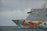 Norwegian Getaway w Porcie Gdynia 27.06.2019. Największy wycieczkowiec, jaki wpłynął do gdyńskiego portu. Ma 325 metrów! [zdjęcia, wideo]