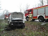 Piliki - Bielsk Podlaski. Wypadek na drodze krajowej. Samochód osobowy w rowie, jedna osoba ranna