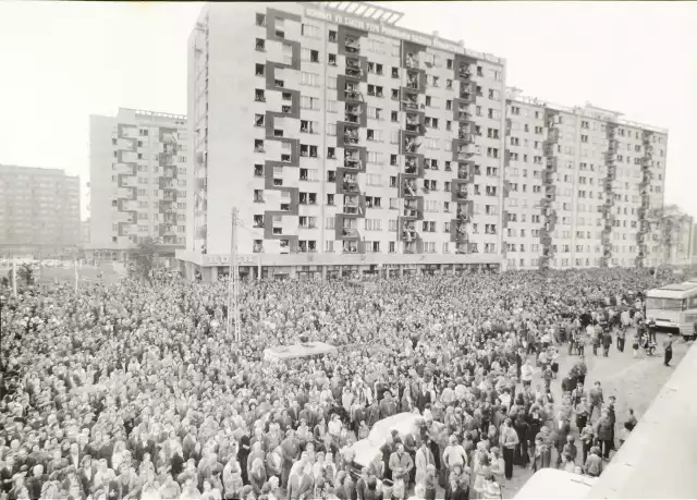 Częstochowa. Tak otwierano estakadę i "gierkówkę" na Rakowie w 1976 roku!