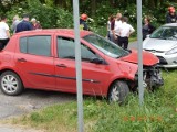 Potrójne zderzenie w Bogdance. Wszystko przez plamę oleju