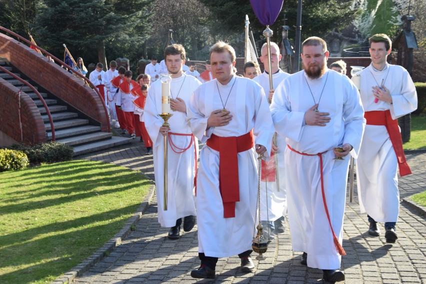 Wielki Czwartek w kościele bł. Karoliny w Tychach...