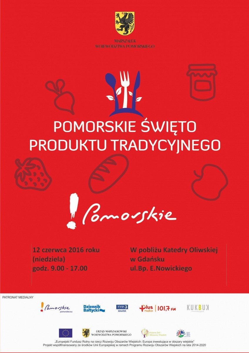 Pomorskie Święto Produktu Tradycyjnego już 12 czerwca w Gdańsku