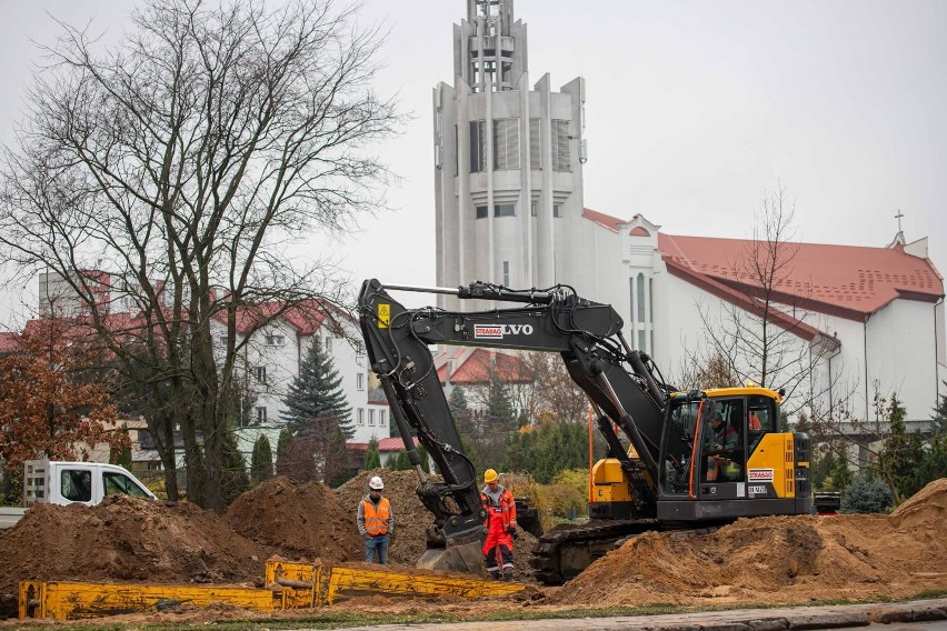 Rozpoczęły się prace przy przebudowie Alei Tysiąclecia