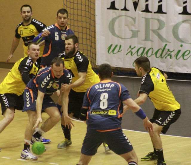 Nielba Wągrowiec - Olimp Grodków 24-19.