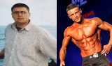 Nie mieścił się w żużlowy kevlar. Rafał Prokopiuk schudł 43 kg, przeszedł ogromną przemianę i teraz jest mistrzem świata w fitness model