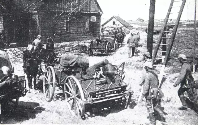 Zdjęcie wykonano na początku I wojny światowej