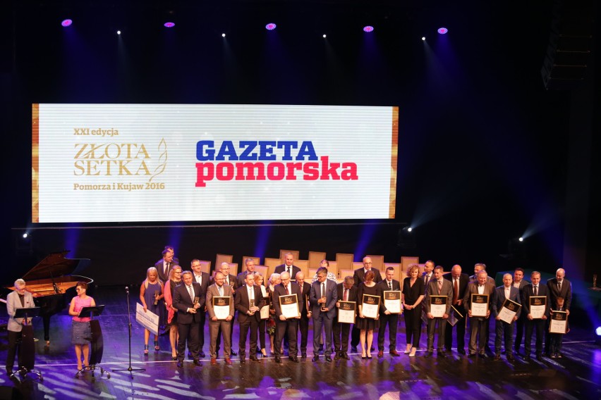 Nagrodziliśmy laureatów "Złotej Setki Pomorza i Kujaw 2016"