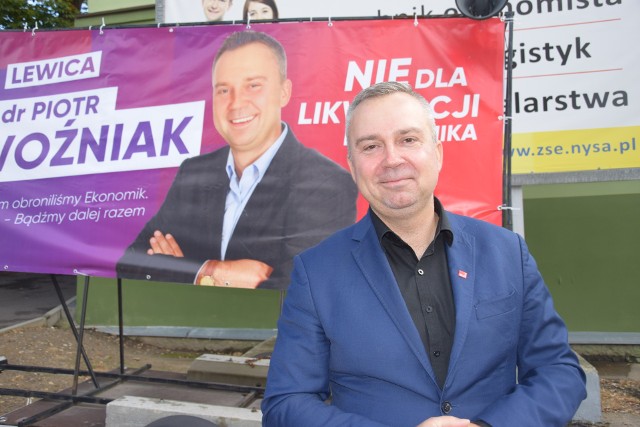 Piotr Woźniak został senatorem został nie z okręgu, w którym mieszka, ale z sąsiedniego okręgu obejmującego Opole i powiat opolski.