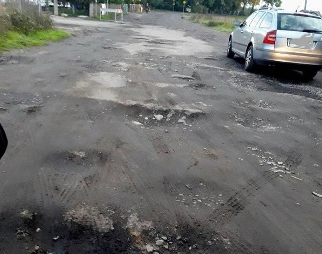 Tak wygląda jedna z dróg w pobliżu grzędzickiej nekropolii.