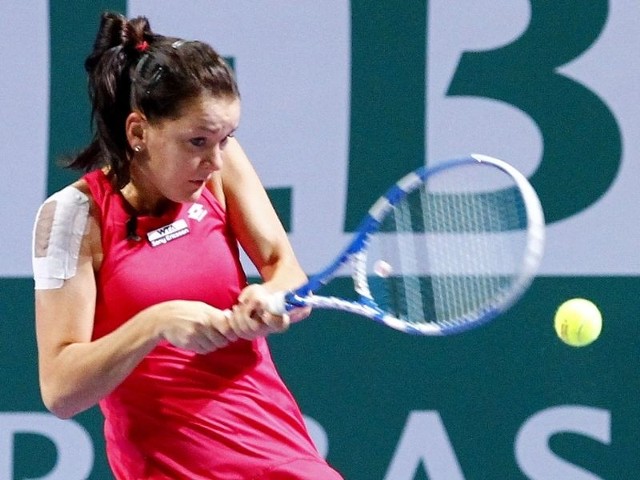 Agnieszka Radwańska była o jeden gem od półfinału, ale wtedy zaczęła grać słabiej od rywalki. 
