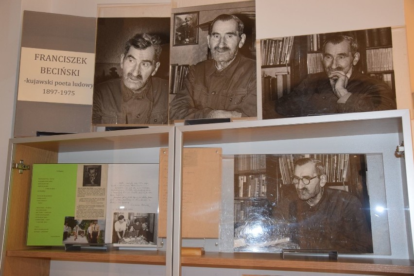 Do radziejowskiej biblioteki trafiły stare zdjęcia patrona - Franciszka Becińskiego, wykonane przez Wandę Szkulmowską         
