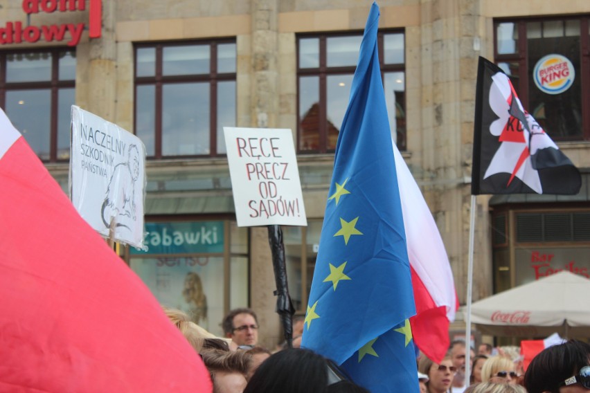 Protest "Nie damy zawłaszczyć Polski"