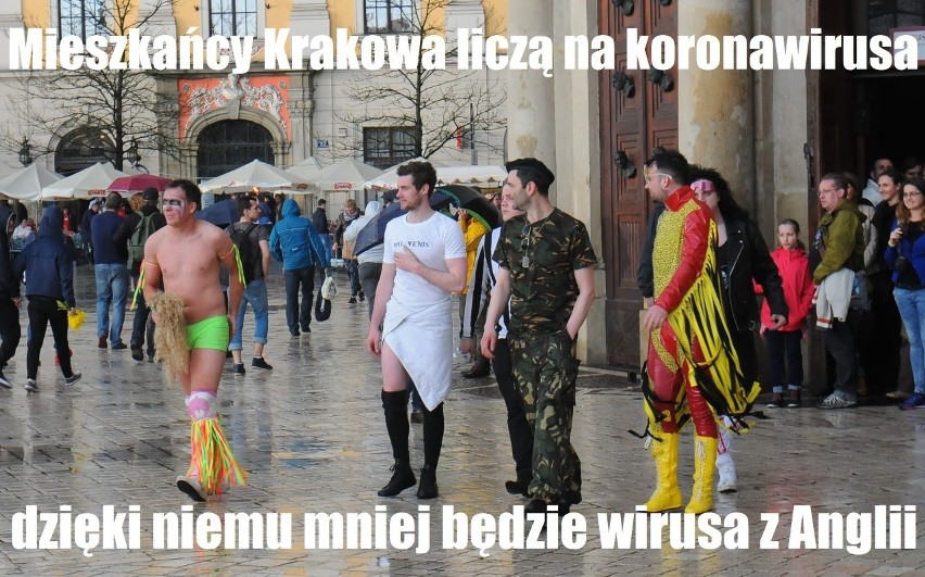 Koronawirus dotarł do Krakowa. Internauci reagują memami 