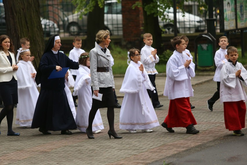 I Komunia Święta w bazylice w Panewnikach