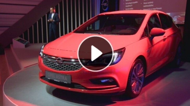 Nowy Opel Astra z Gliwic zaprezentowany w Warszawie