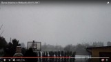 Burza śnieżna przeszła przez Kłobuck. Zobaczcie wideo z błyskawicami i grzmotami! [WIDEO]