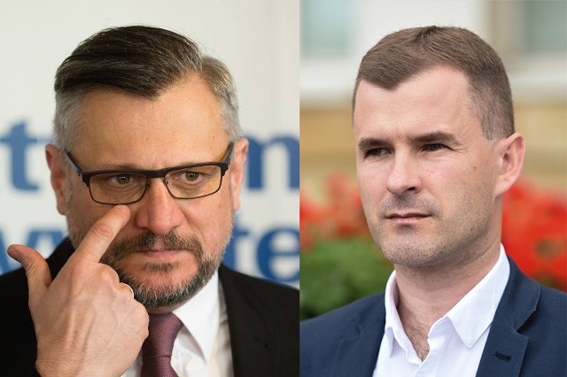 Tomasz Lenz z (PO) oraz Jacek Kowalski (PiS)