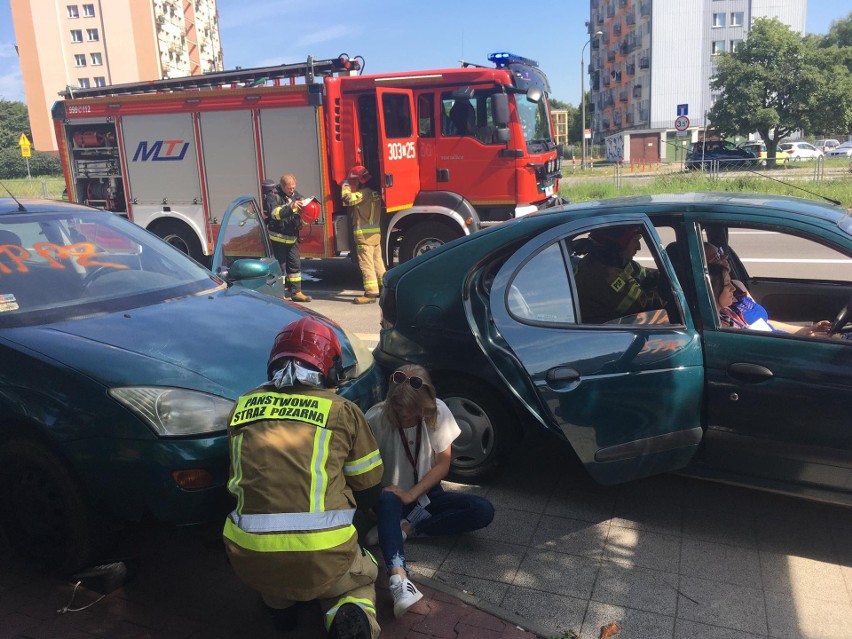 Dramatyczny wypadek na ulicy Grunwaldzkiej w Kielcach. Służby w akcji. W środę odbyły się ćwiczenia [ZDJĘCIA]