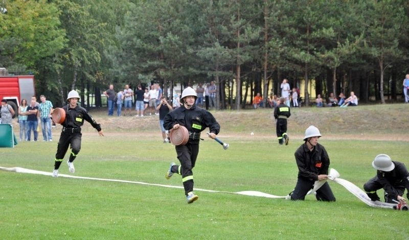 Jednorożec. Zawody Ochotniczej Straży Pożarnej 