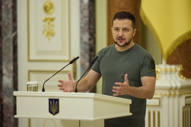 Prezydent Ukrainy w ostrych słowach odniósł się do przewodniczącego Międzynarodowego Komitetu Olimpijskiego w sprawie łagodzenia restrykcji dla rosyjskich i białoruskich sportowców.