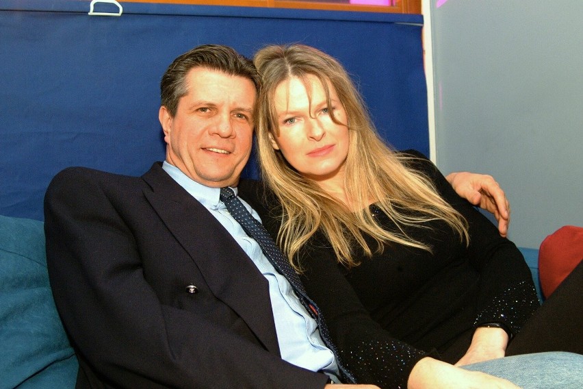 Zygmunt Chajzer z żoną Dorotą Chajzer
Rok 2002
