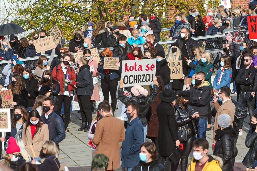 Strajk kobiet w Szczecinie - 28.10.2020