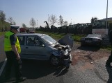 Żabin Karniewski. Wypadek na drodze krajowej nr 60. Trzy osoby zostały ranne