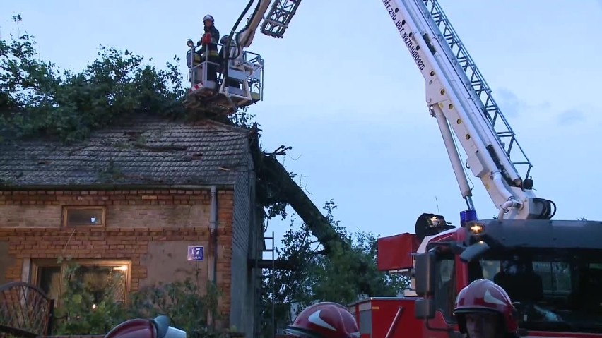 Burze w Śląskiem: Kłobuck sprząta po nawałnicach. A kolejne przed nami