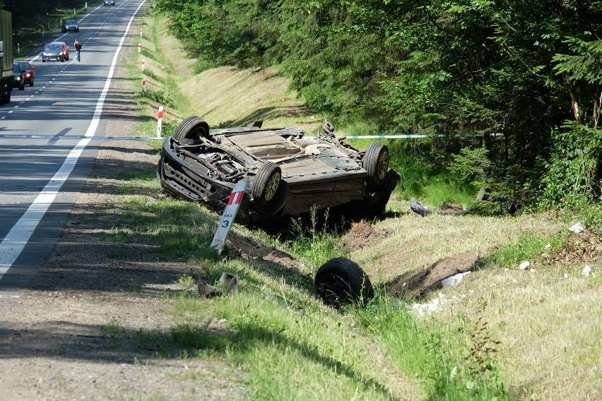 Wypadek śmiertelny w okolicach miejscowości Przewalanka