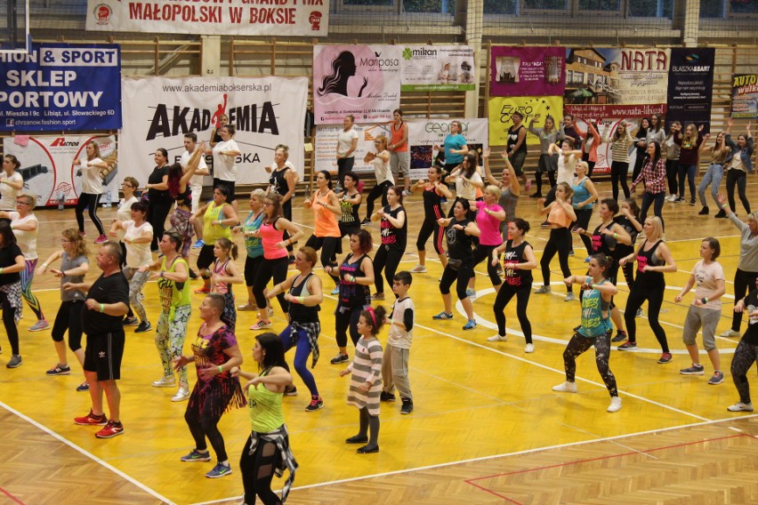 Libiąż. Tańczyli zumbę dla chorej Sylwii Wycisk [ZDJĘCIA, WIDEO]