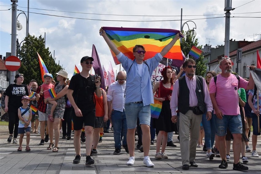 I Marsz Równości w Częstochowie. Były próby jego...