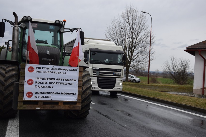 Protest polskich i czeskich rolników na pograniczu.