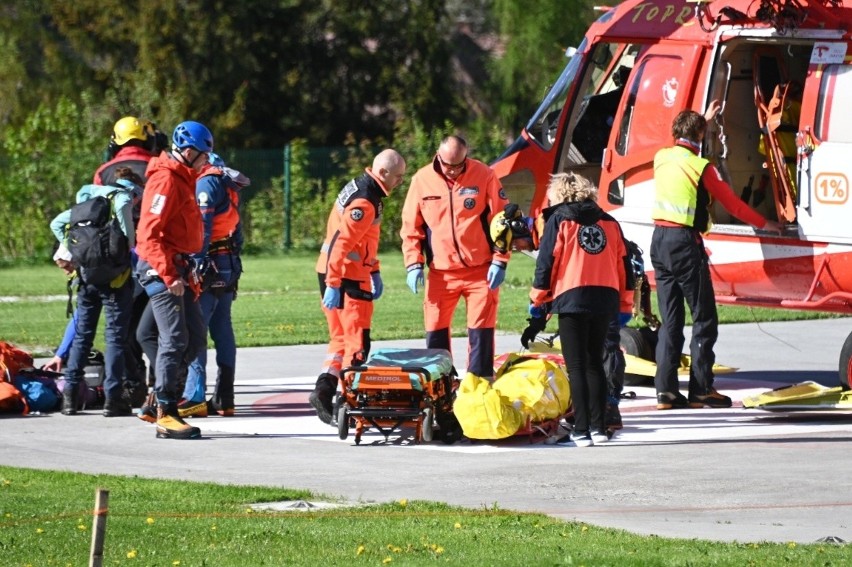 Tragiczny dzień w Tatrach. Dwie osoby nie żyją, 20 ratowano, jeden zaginiony