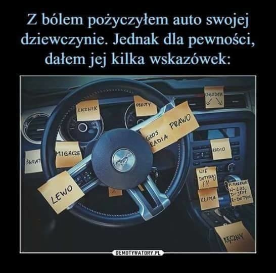 Facebookowy profil "Mechanik płakał jak naprawiał" codziennie dostarcza dawkę humoru nie tylko dla fanów motoryzacji. Zobaczcie najśmieszniejsze memy, które rozbawią Was do łez.Aby przejść do galerii naciśnij strzałkę w prawo lub przesuń zdjęcie gestem.