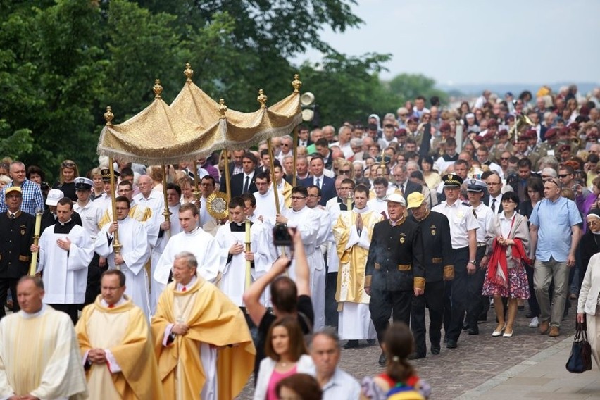 Procesja Bożego Ciała w Krakowie