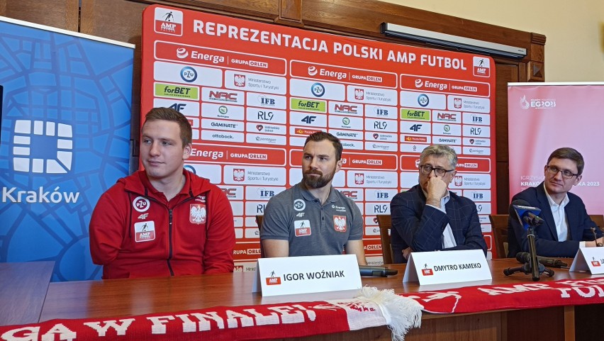 Od lewej: Igor Woźniak - bramkarz reprezentacji Polski (i...