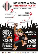 Marsz Hip-Hopowy w Radomiu. Będą utrudnienia w ruchu!