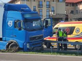 Złotoria. Wypadek ciężarówki na S8. Utrudnienia na drodze Białystok - Warszawa. Kierowca został ranny (zdjęcia) 