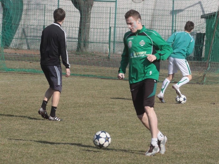 Trening Radomiaka przed meczem z Siarką Tarnobrzeg