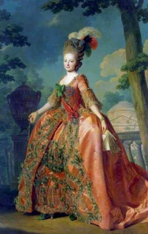 Obraz Marii Fiodorowny z okresu, gdy była jeszcze wielką księżną rosyjską