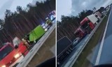 Wypadek na S3 za Babigoszczą. Droga w stronę Szczecina zablokowana! [WIDEO, ZDJĘCIA]