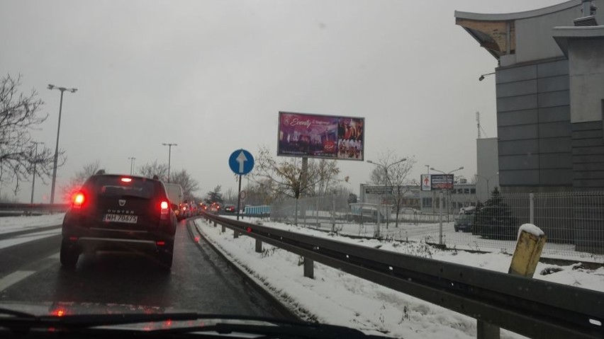 Wielkie korki na A4 i DTŚ w Katowicach po południu 20...