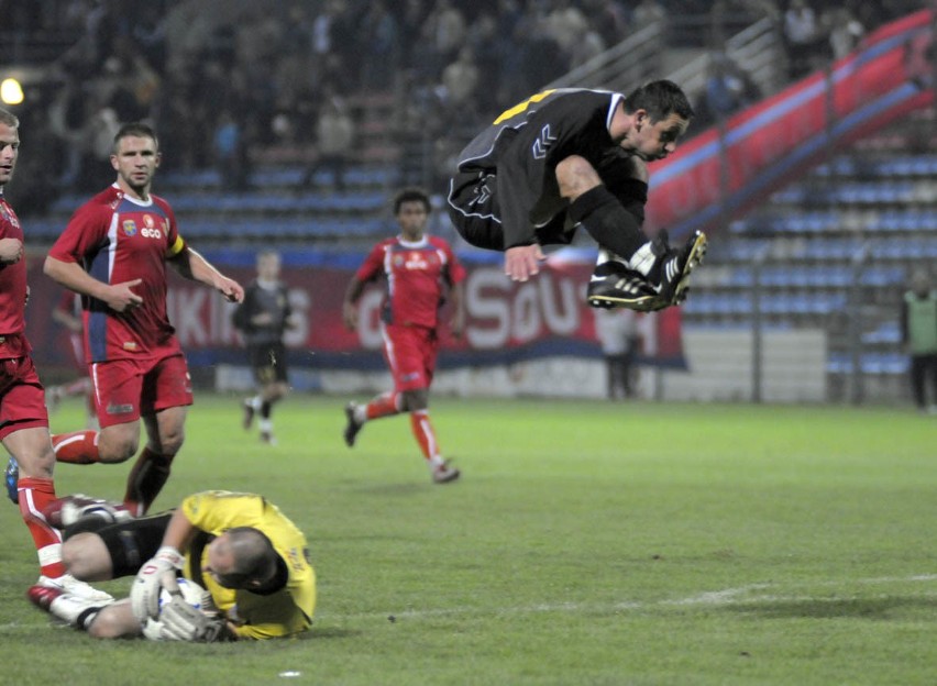 Odra Opole pokonala Korone Kielce 2-0.