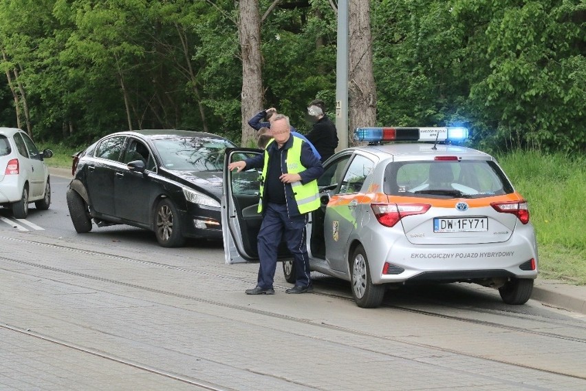 Wypadek na Kwidzyńskiej we Wrocławiu. Nie jeździły tramwaje