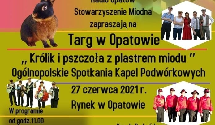 W niedzielę Targ i Ogólnopolskie Spotkania Kapel Podwórkowych w Opatowie