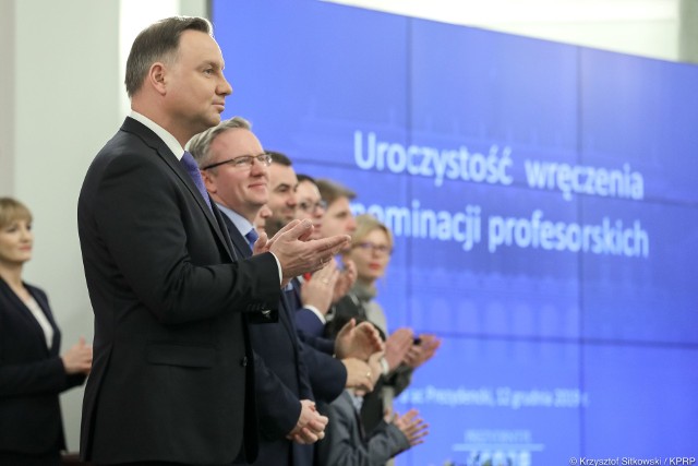 Andrzej Duda zaprosił naukowców na specjalną uroczystość w czwartek (12 grudnia) do Pałacu Prezydenckiego