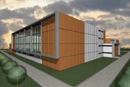 UMK postawi halę sportową i pływalnię w Toruniu (wizualizacja projektu)