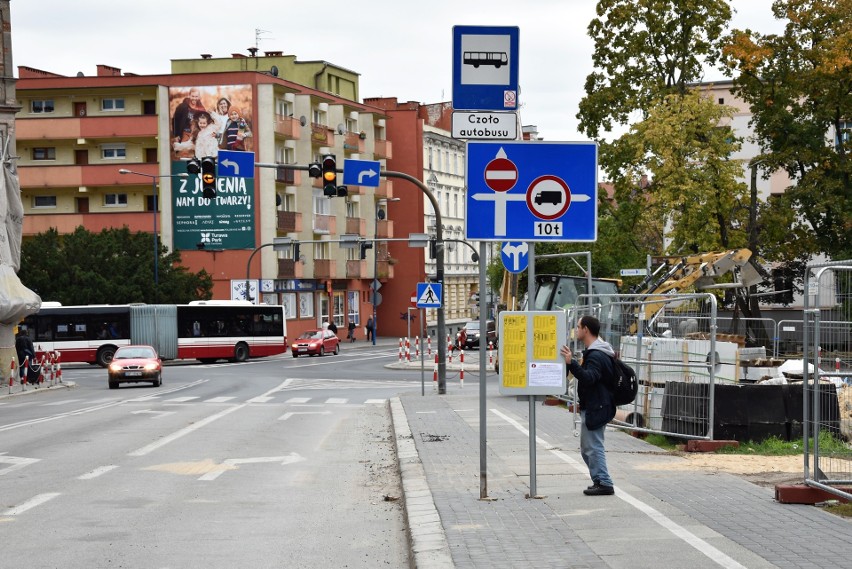 Ulica Żeromskiego i prawoskręt z ul. Oleskiej są już...