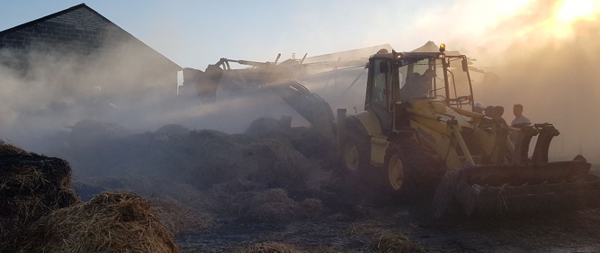 Jak podają strażacy z OSP Potasznia, mężczyzna doznał...