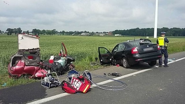 Tak wyglądało miejsce wypadku